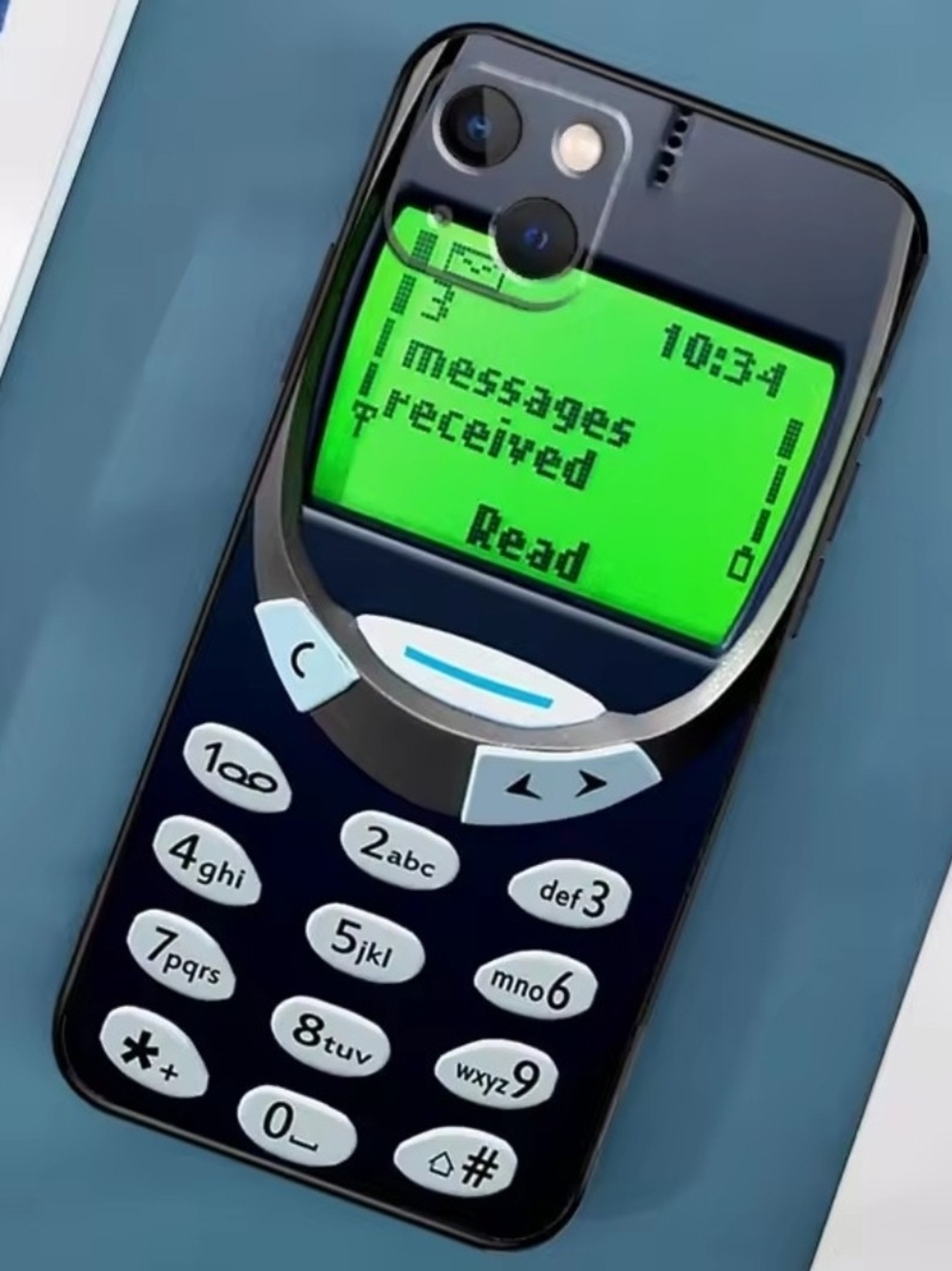I Phone 17 Pro Case Old Cell Phone Look
